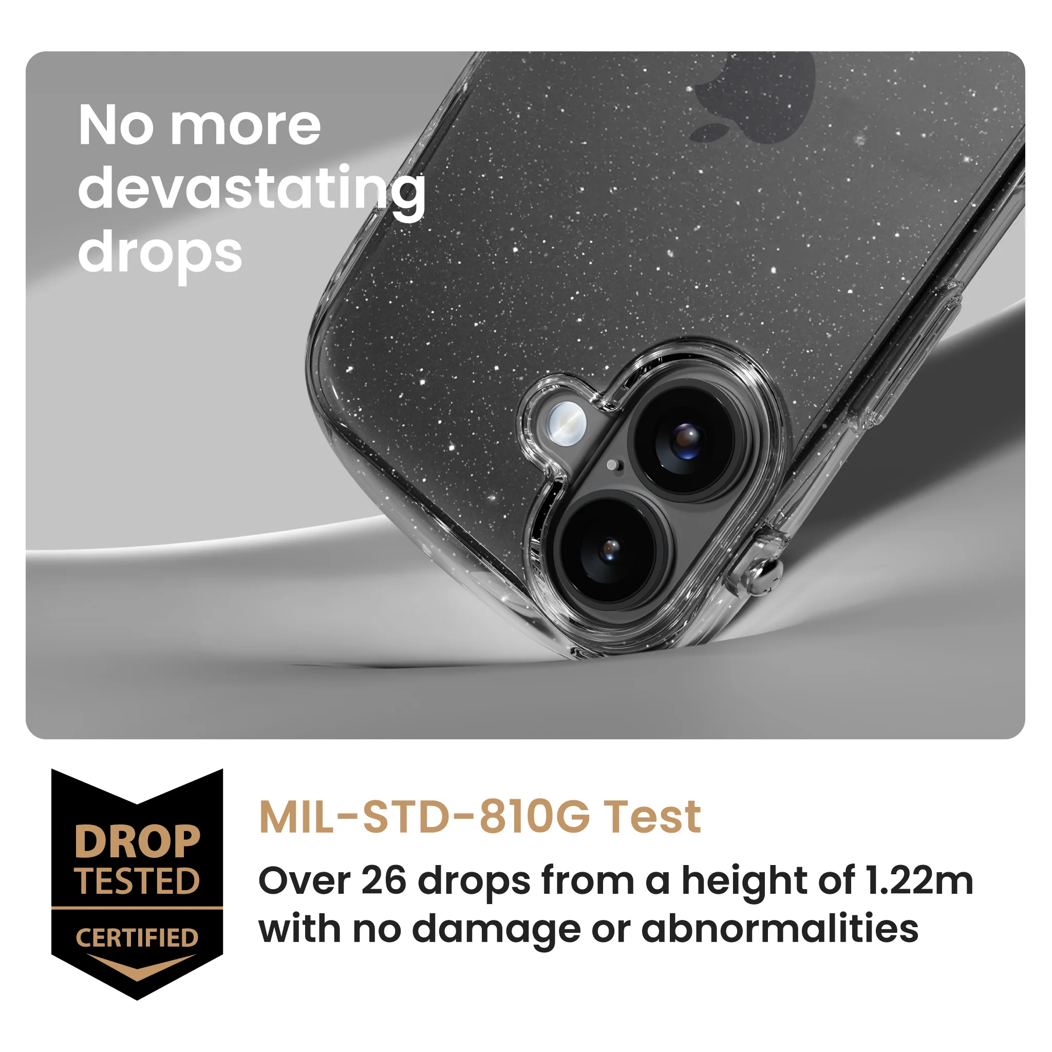 Look in Clear Glitter<b> iPhone 16 Plus <b> - Image 8