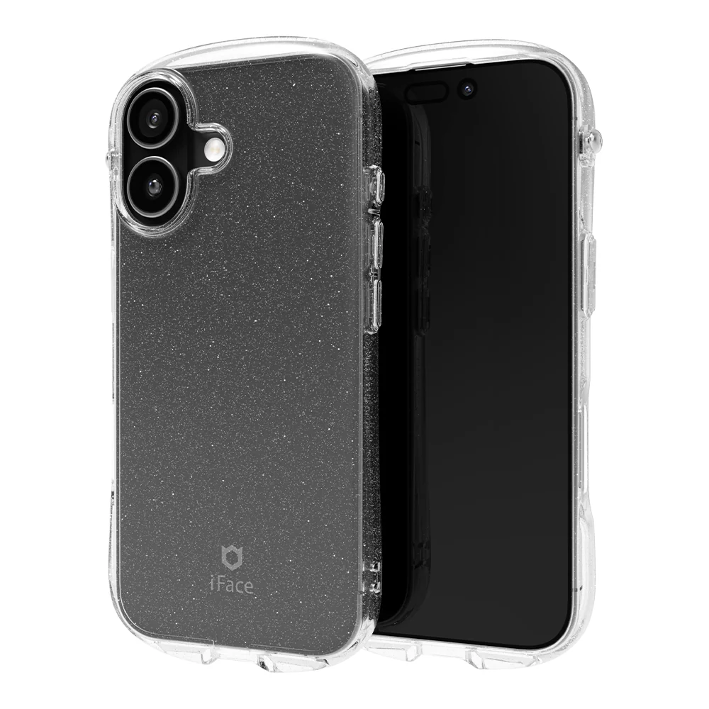 Look in Clear Glitter <b> iPhone 17 <b>