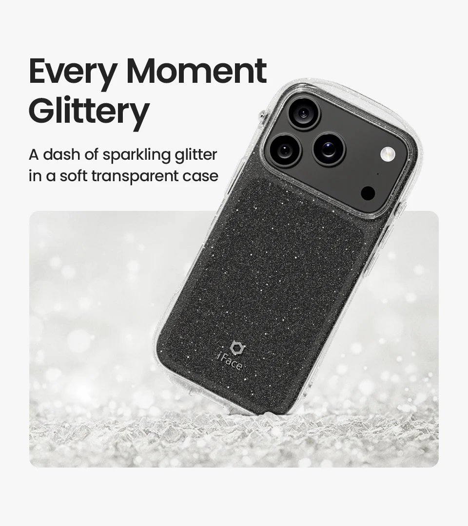 Look in Clear Glitter <b> iPhone 17 <b> - Image 2