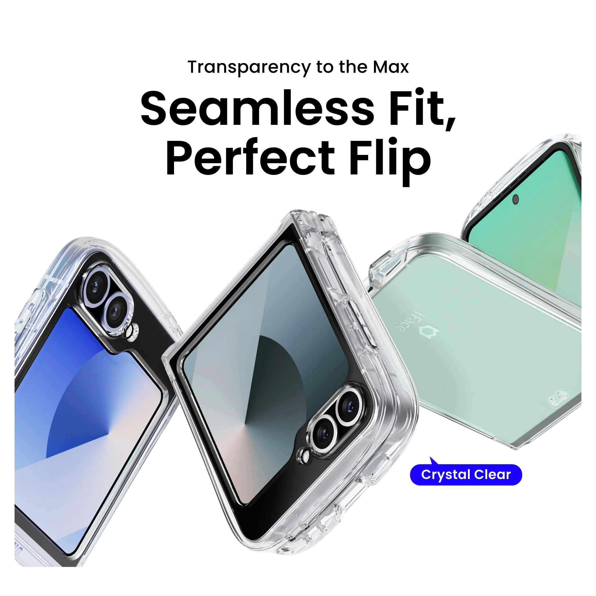 Look in Clear Hybrid Standard <b>for Galaxy Z Flip7 FE / Flip6</b> - Image 2