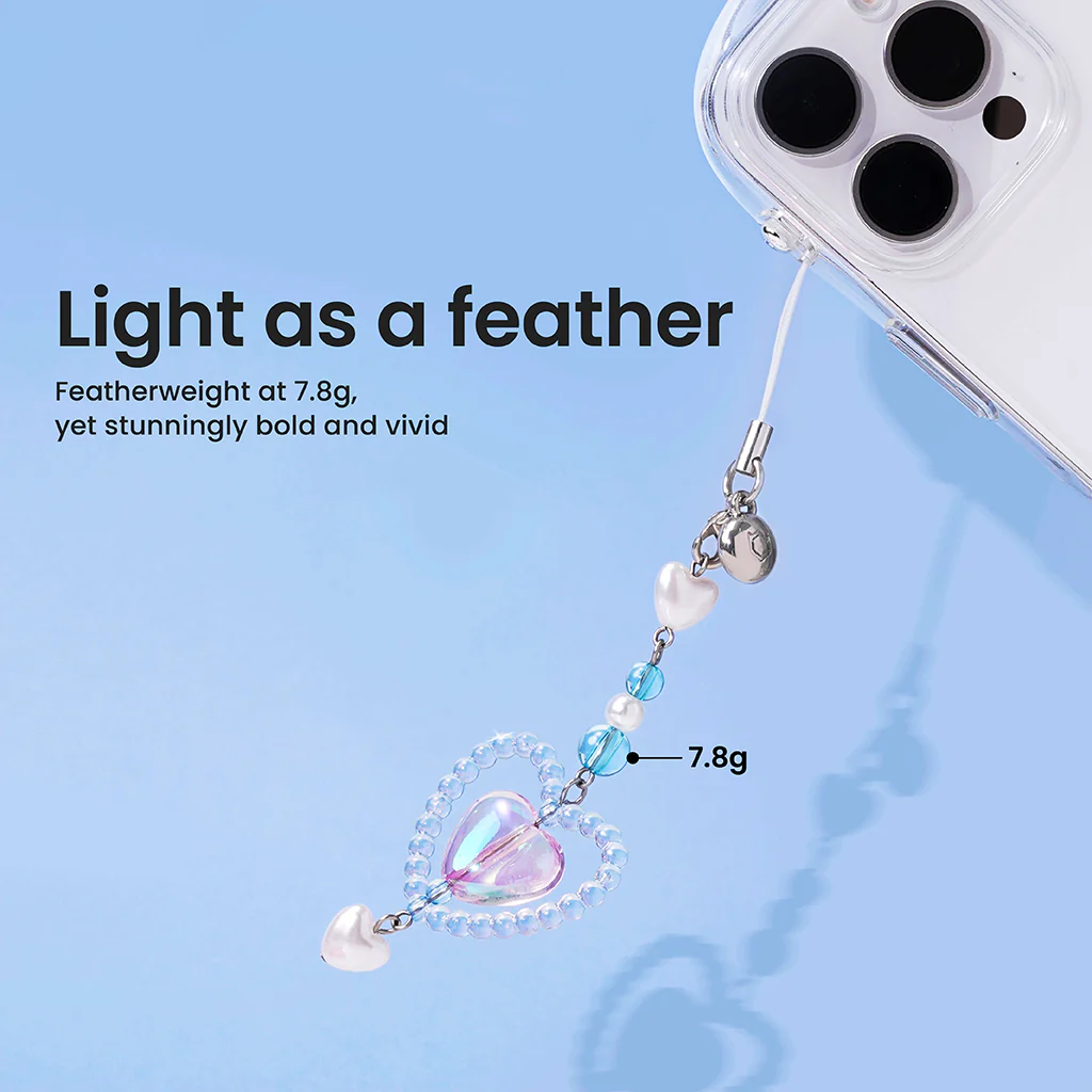 Look in Clear Lolly Strap <b> Peach / Violet </b> - Image 4