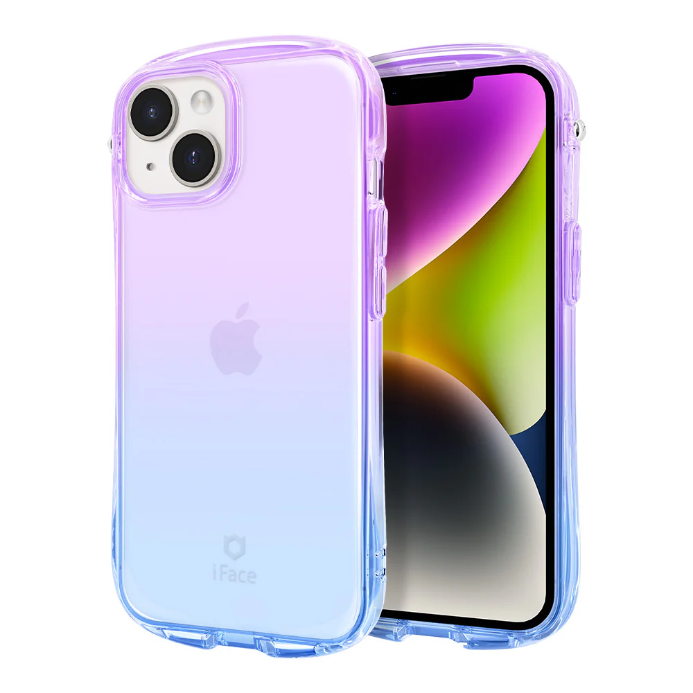 Look in Clear Lolly Violet / Sapphire <b>iPhone 15 / 14 / 13</b>