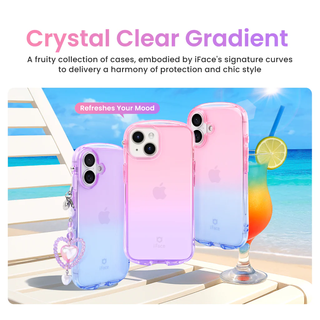 Look in Clear Lolly Peach / Violet <b>iPhone 15 / 14 / 13</b> - Image 2