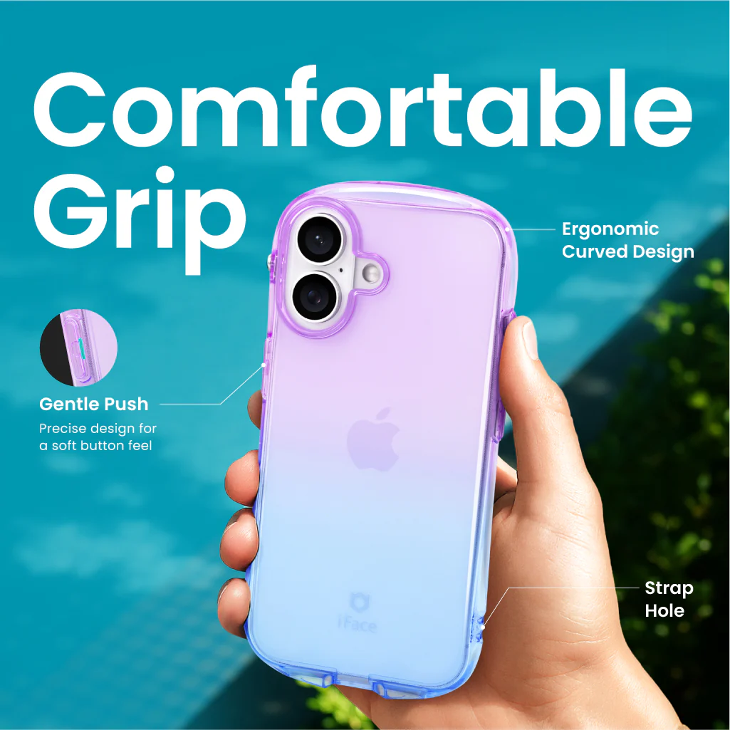 Look in Clear Lolly Peach / Sapphire <b>iPhone 16</b> - Image 6