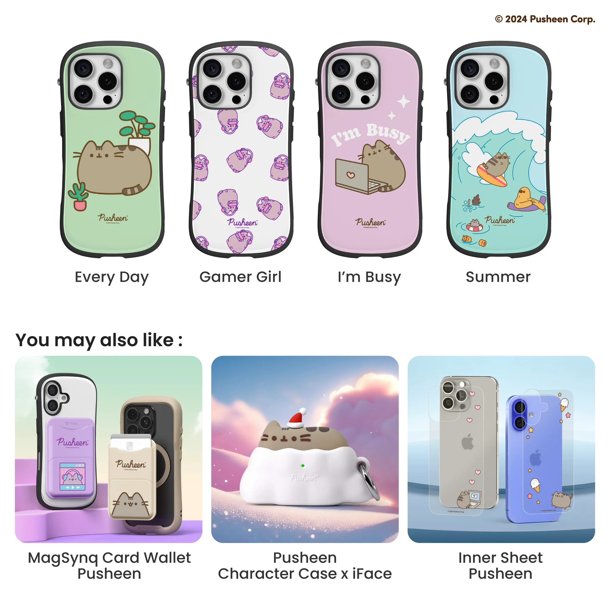 iFace x Pusheen First Class MagSynq <b> iPhone 16 Pro Max<b> - Image 10