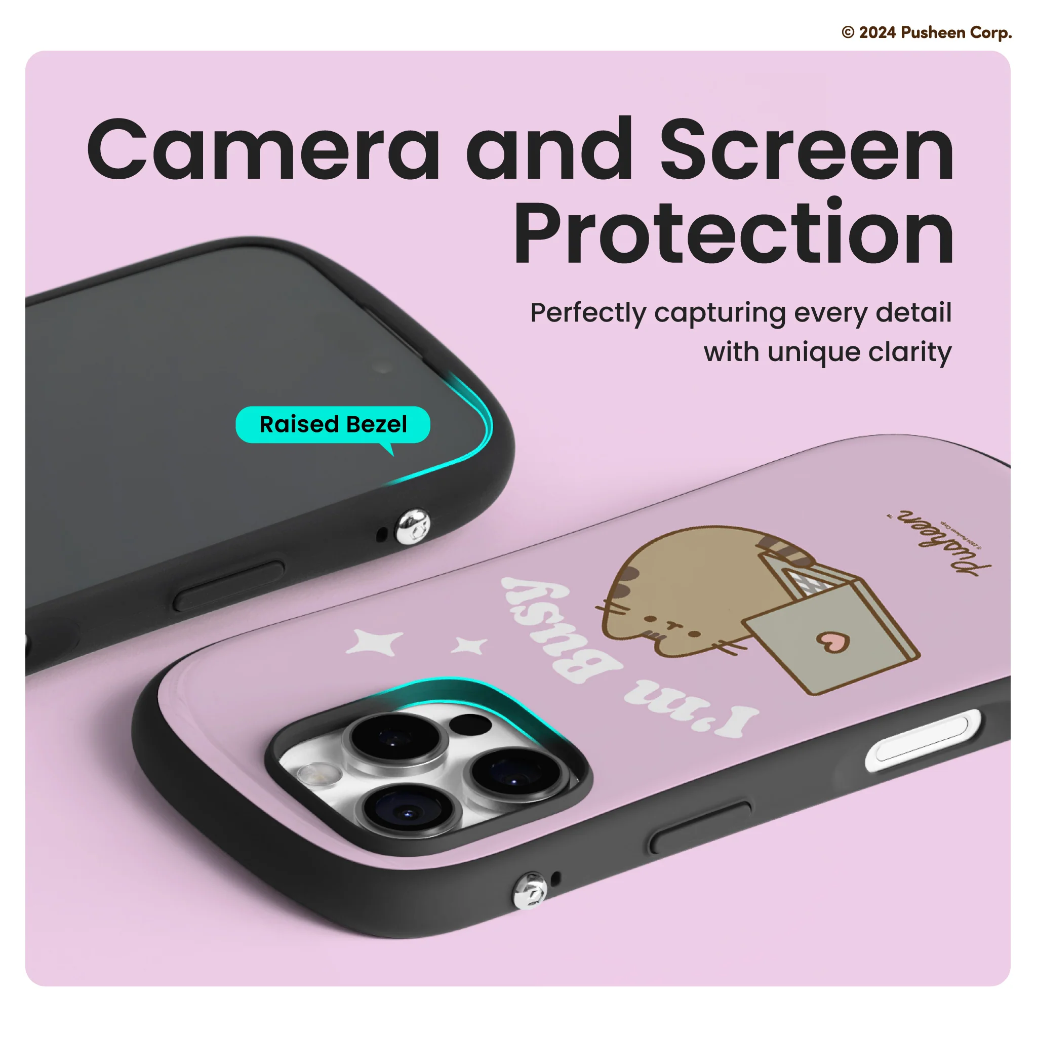 iFace x Pusheen First Class MagSynq <b> iPhone 16 Pro Max<b> - Image 9